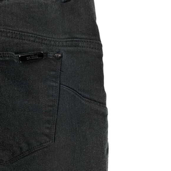 Chico's So Lifting Slim-Leg Jeans Size 12 Short Black - Picture 6 of 8